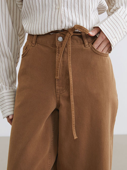 Baggy Fit Kad?n Jean Pantolon