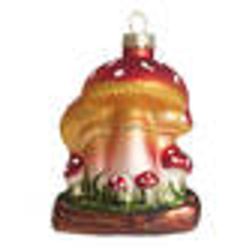 Семейка мухоморчиков (стекло) 7х5х9 см - Holiday classics фото 3