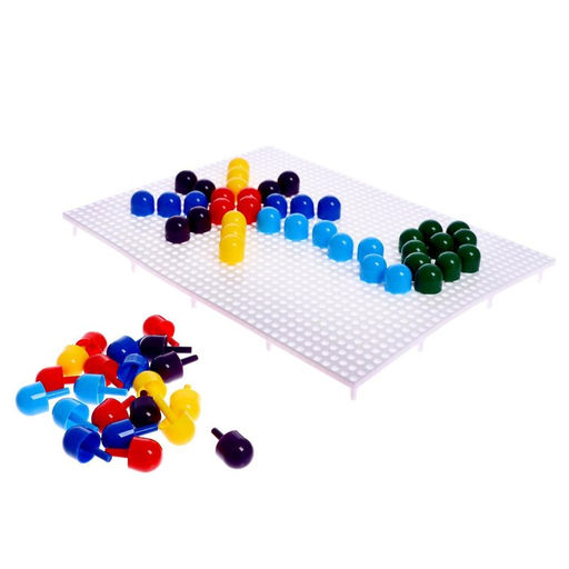 Мозаика круглая, 60 элементов по 15 мм, 6 цветов - Iq-zabiaka фото 6