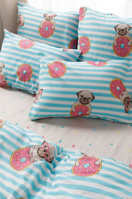 КПБ Мопсы бязь