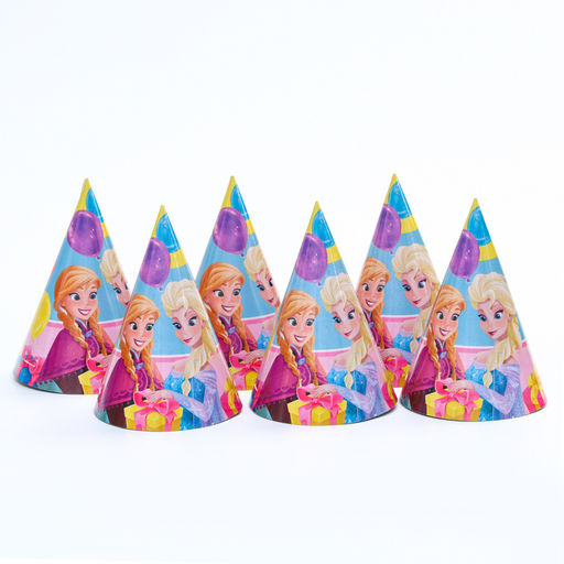 Набор одноразовой посуды, на 6 персон «С днем рождения!», Холодное сердце