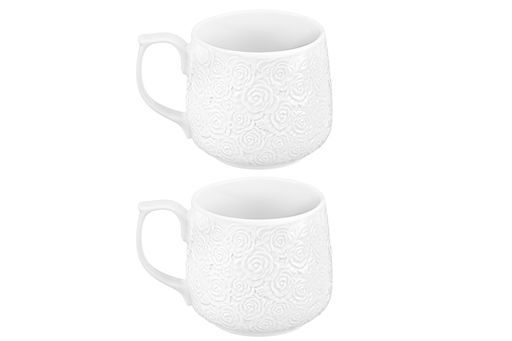 Набор кружек 2 пр. 500 мл 13,5*10*9 см Розы, фарфор - Elan gallery фото 5