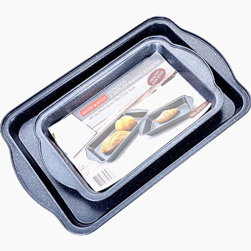 29929 Противень 2шт.мрам/крошка МВ (х10) - Mayer&boch фото 3