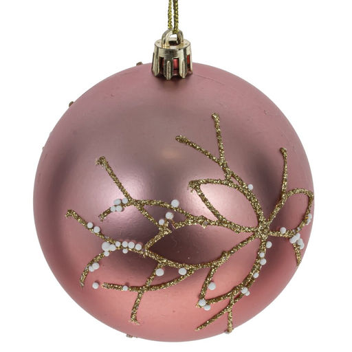 Набор из 12шт Украшение новогоднее "Шар", D 8 см, L36 W26 H9 см
