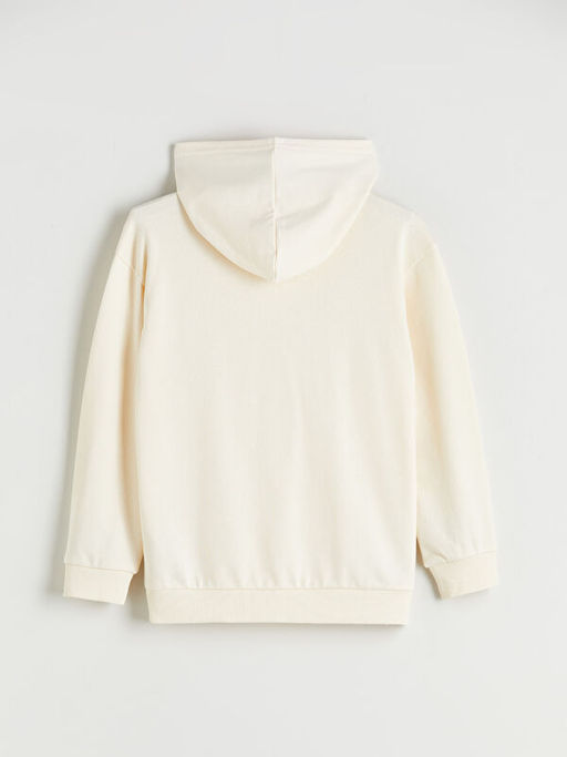 Kap??onlu Minecraft Bask?l? Erkek ?ocuk Sweatshirt