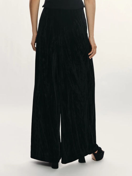 Широкие брюки из бархата / Zarina