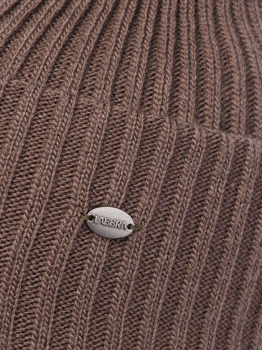 Шапка жен. шерсть+акр LB-A53014 taupe - Labbra фото 3