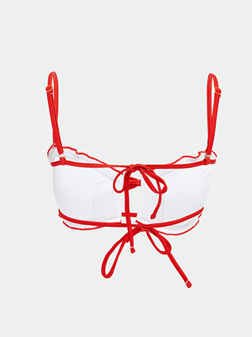 ??kar?labilir Pedli Ekose Kad?n Bikini ?st?