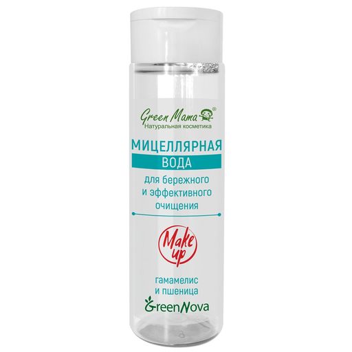 Вода мицеллярная для бережного и эффективного очищения 200 мл - Green mama фото 3