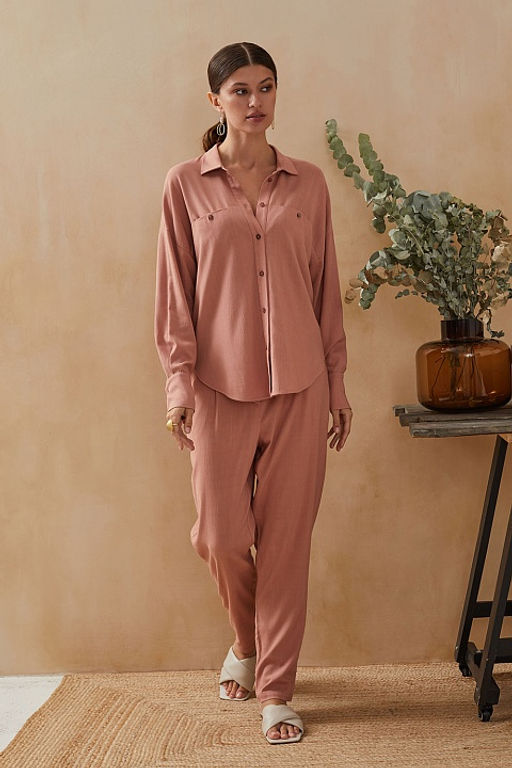 Брюки 61747-3 Бежевый