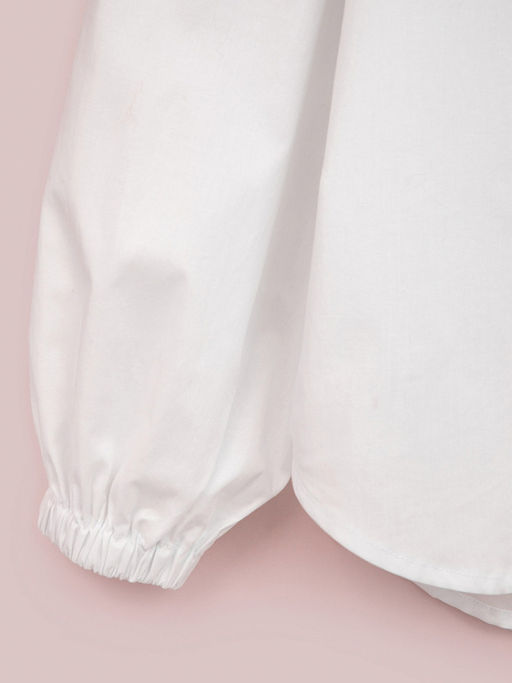 20240260182, Блузка детская для девочек Moses белый Acoola  фото 4