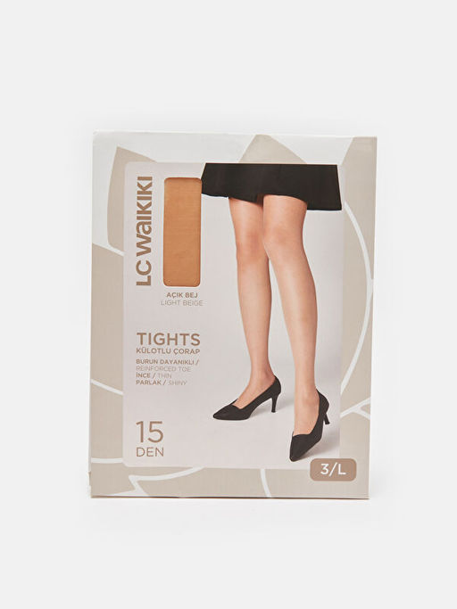 15 Denye Parlak Kad?n K?lotlu ?orap