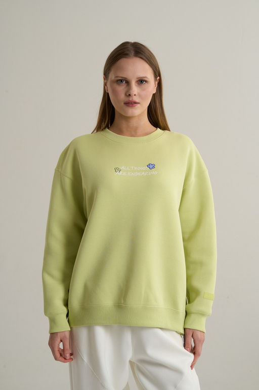 Свитшот Светло-зеленый ANTA SKATE Sweatshirt