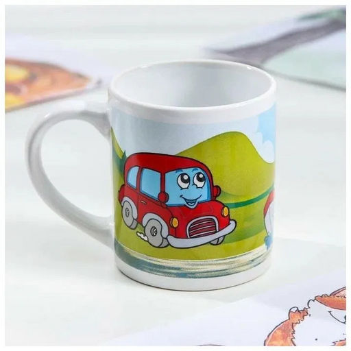 Набор Транспорт 3 предмета (тарелка 19 см, миска 18 см, кружка 240 мл) в под. уп. арт.MFK04001 /МФК/  фото 7