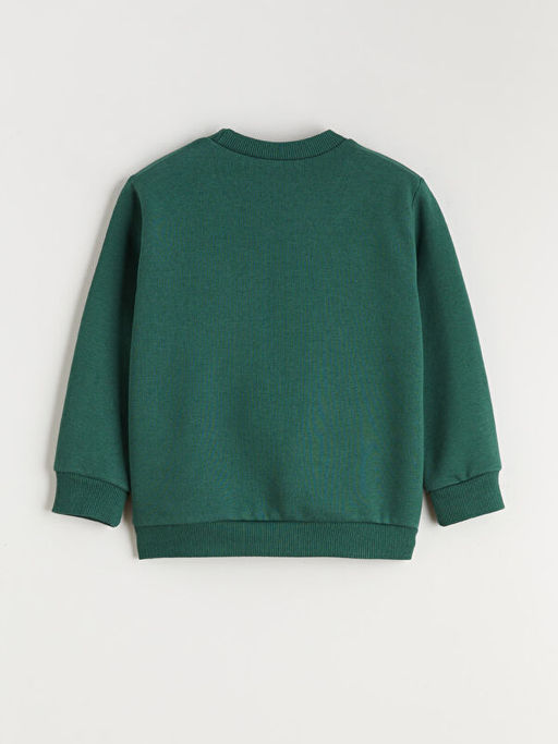 Aslan Bask?l? Erkek ?ocuk Sweatshirt