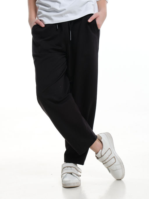 Брюки спортивные черные 22-7676 черный - Mini maxi фото 8