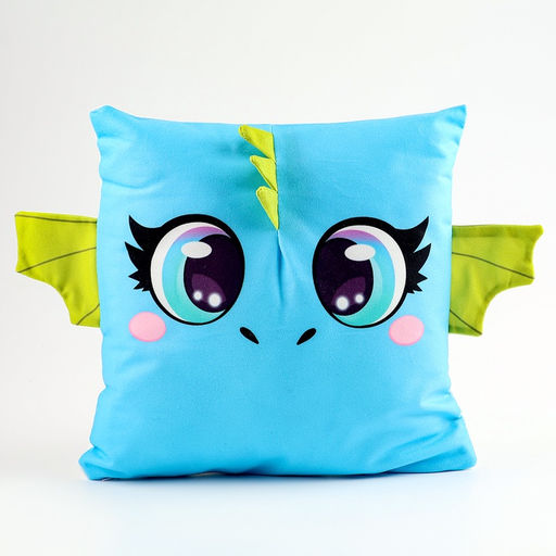 Подушка декоративная «Голубой дракоша», 33×33 см