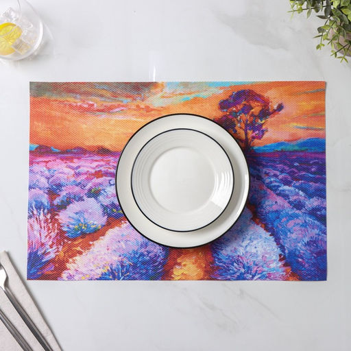 Набор салфеток сервировочных Доляна Пейзаж, 4 шт, 4530 см  фото 2