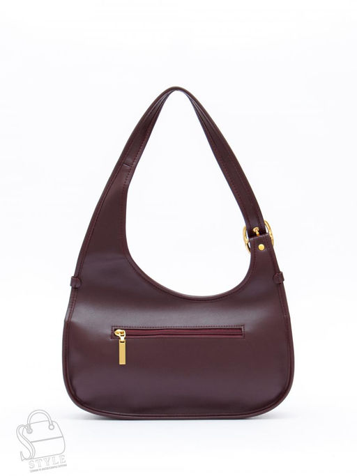 Сумка женская кожаная 1079M wine red Polina&Eiterou