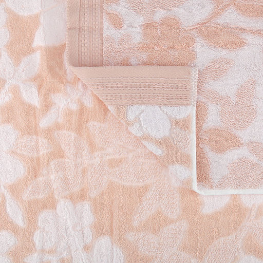 Полотенце махровое "Белые ночи" 70х140см, хлопок 100%, персиковый (Китай)