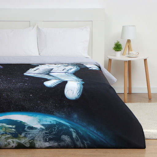 Пододеяльник 1.5-спальный «Этель» Astronaut, 143×215 см, бязь