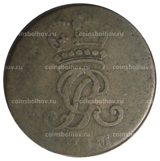 1 пфенниг 1794 года Германские государства  Брауншвейг -Люнебург