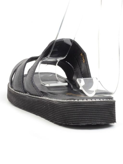 08-K18-A BLACK Сандалии женские (натуральная кожа) - Фабричный китай фото 6