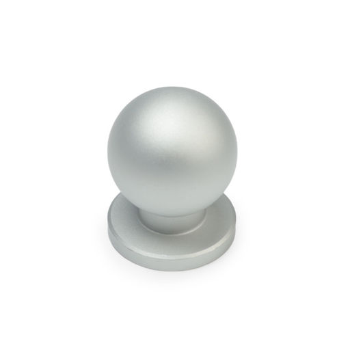 Ручка-кнопка CAPPIO RK146, d=20 мм, цвет матовый хром, 8 шт.