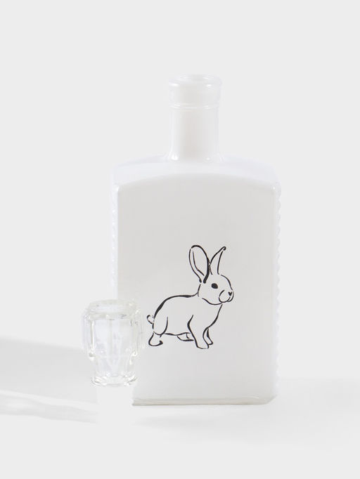 Ваза "Кролик" белая