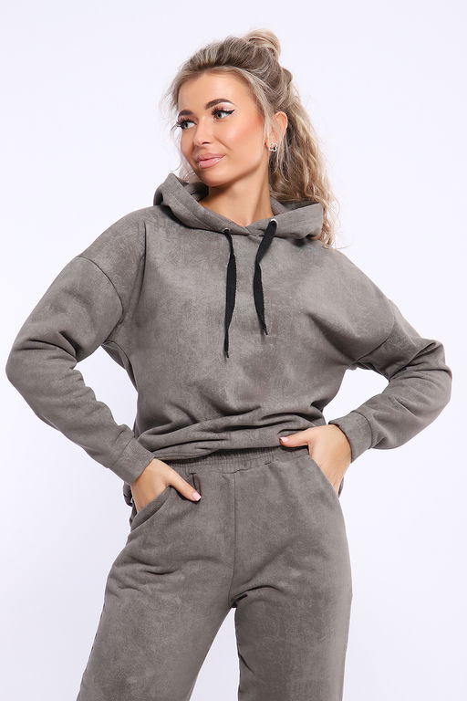 Толстовка Натали 36862 из футера с начесом  фото 8