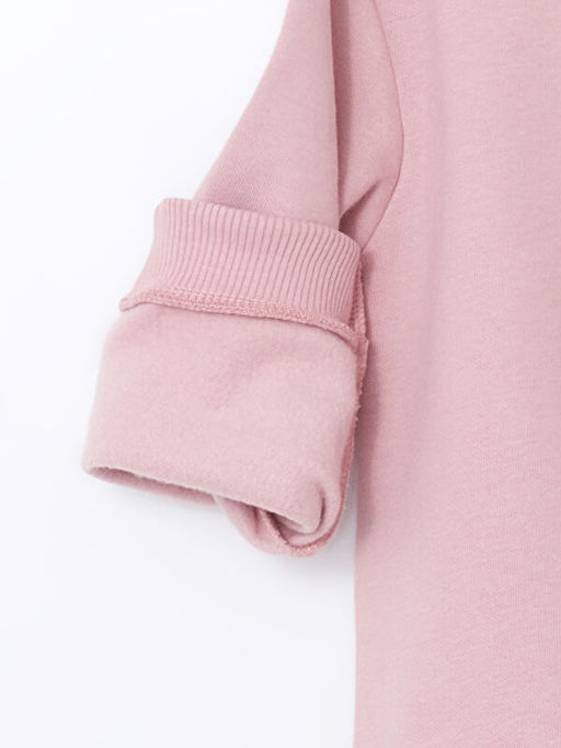 Bisiklet Yaka Bask?l? K?z ?ocuk Sweatshirt - Waikiki фото 2