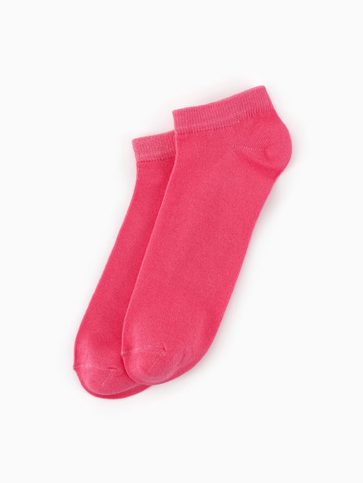 Носки женские MINAKU, набор 5 пар, размер 37-40 (23-25 см), цвет розовый, бежевый, голубой