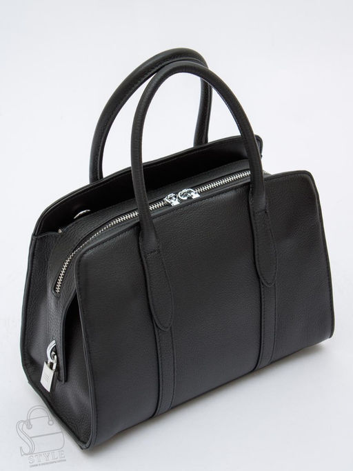 Сумка женская кожаная 8007-2S black Velina Fabbiano-Safenta