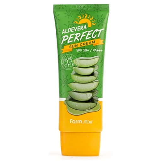 FS Aloe Vera Perfect Sun Cream SPF 50+ PA+++, 70ml - Солнцезащитный крем для лица и тела с алоэ