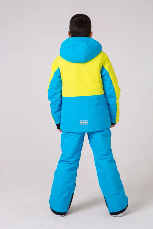 Горнолыжный костюм для мальчика зеленого цвета 9317Z - Valianly фото 21