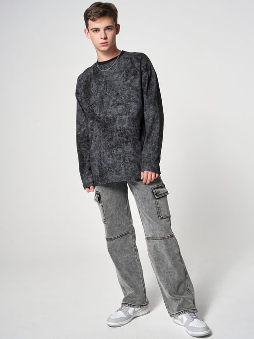 Брюки серый KD09