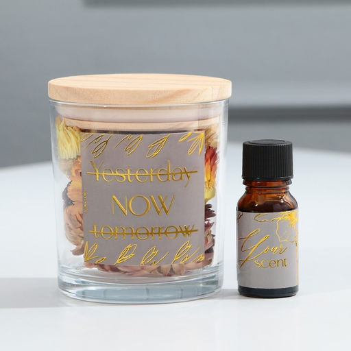 Аромамасло в наборе с сухоцветами Sweet home, роза - Simaland фото 2