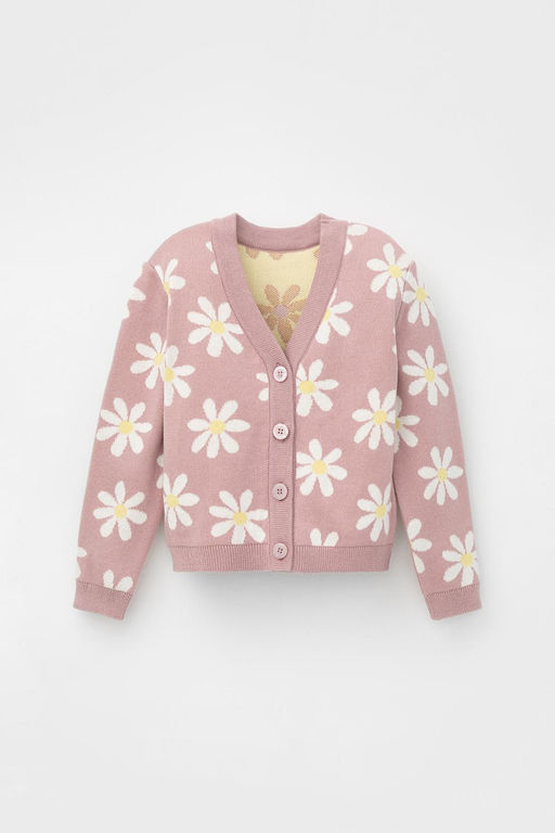 КВ 30150/пудрово-розовый кардиган д/дев яс - Crockid фото 2