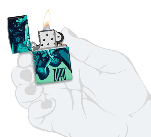 Зажигалка ZIPPO Русалка | Mermaid Design 48605