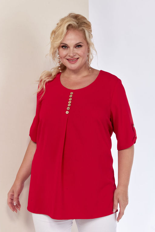 Блуза SHETTI 4053 красный