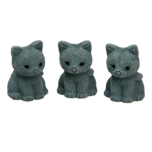 Цена за 65 шт. Ластик фигурный Котик МИКС - Calligrata фото 5