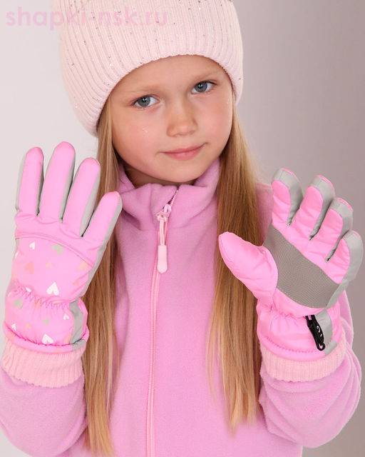 050-TCH Перчатки для девочки (3-5 лет)