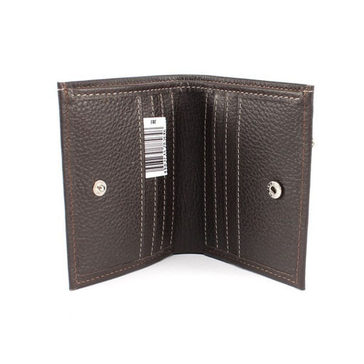 Портмоне мужское Croco-ПР-905 натуральная кожа 2 отд, 8 карм, коричневый флотер (116/1) 265292  фото 3