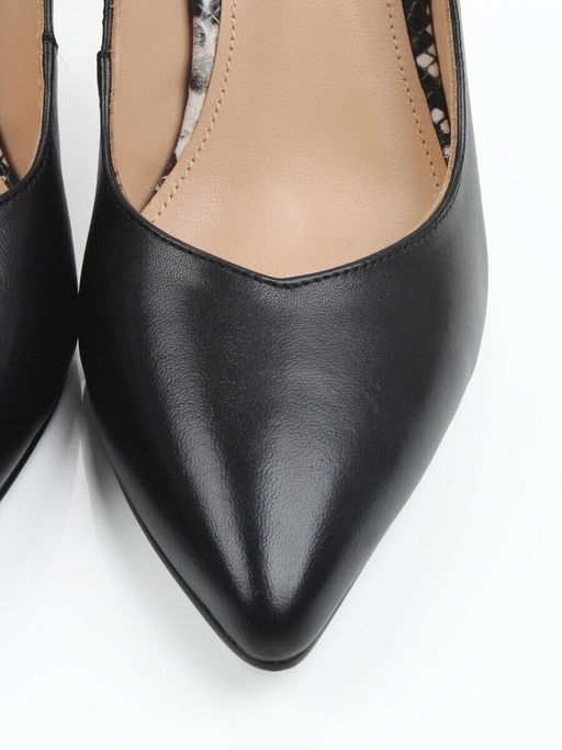 06-HJ-P342 BLACK Туфли женские (натуральная кожа)