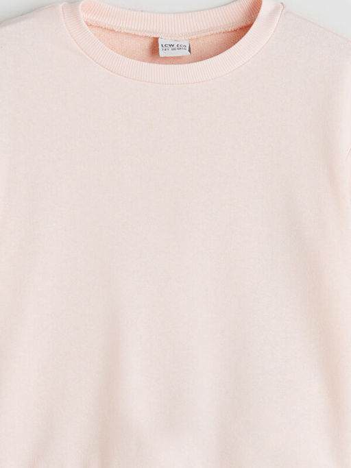 Bisiklet Yaka K?z ?ocuk Sweatshirt