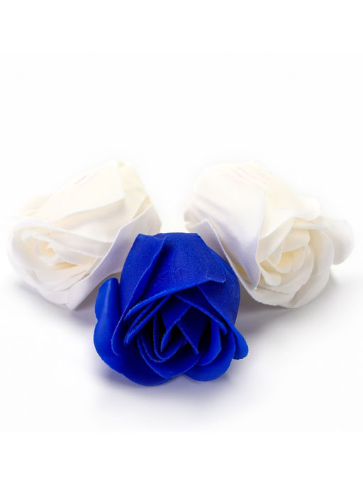 Мыльные розочки, синие и белые, набор 9 шт. - Simaland фото 10