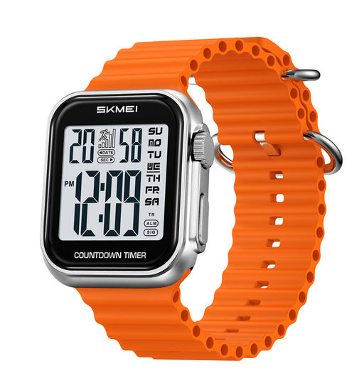 Часы наручные Skmei мужские электронные спортивные 2269silver-orange