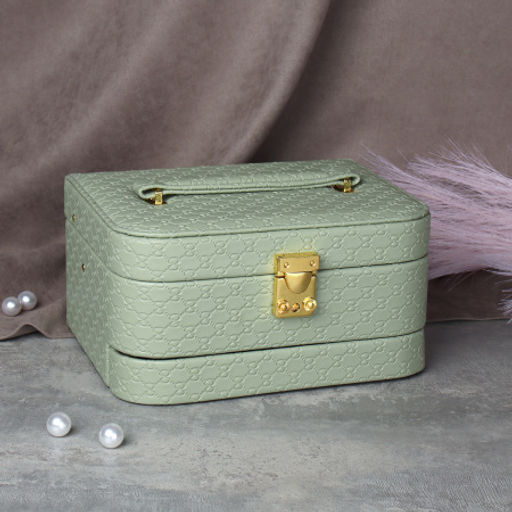 Шкатулка для украшений 23x17x11.5 см / Q099 /уп 24/ - Галеонтрейд фото 2