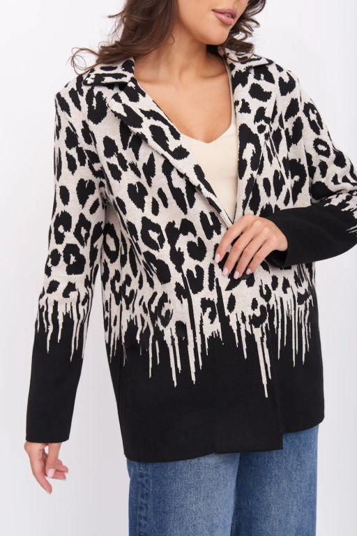 БЕЛАРУСЬ Жакет Д 3303/1 черно-бежевый