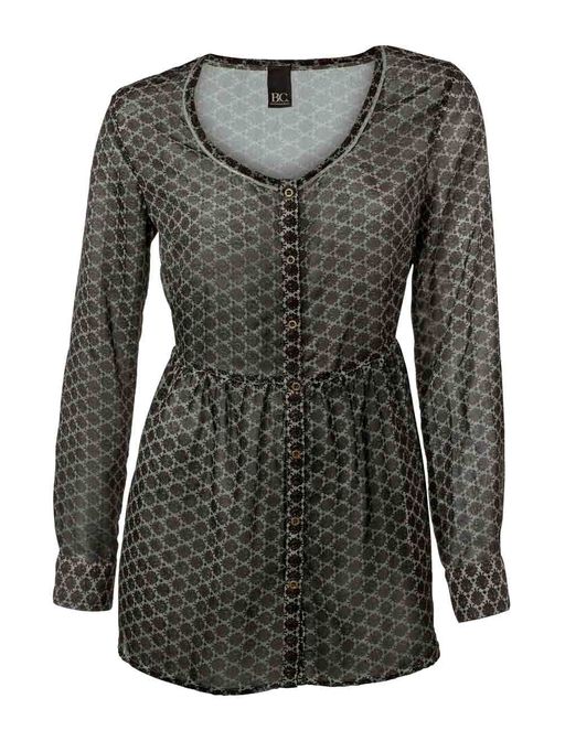 Блузка, мятно-черная - Heine фото 2